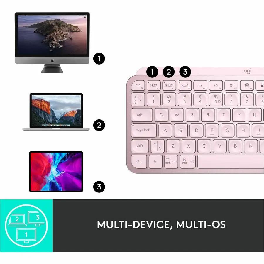 Logitech MX Keys Mini Wireless Illuminated Bluetooth Keyboard