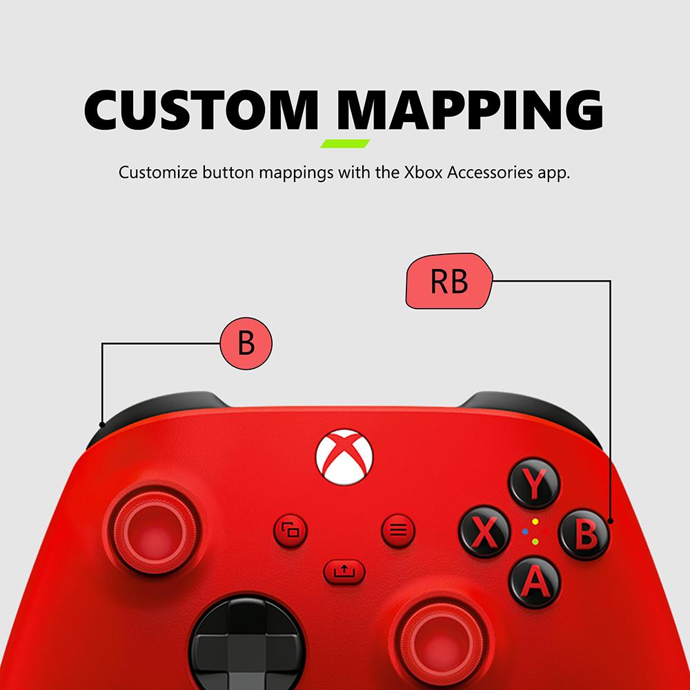 Microsoft Xbox Wireless Pulse Red Gaming Controller