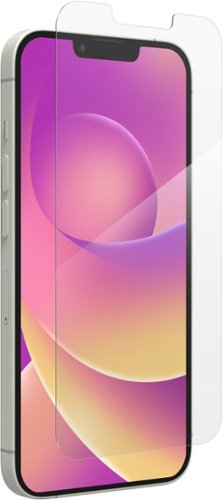 ZAGG - Glass+ Defense Screen Protector for Apple iPhone 14, 16e - Clear