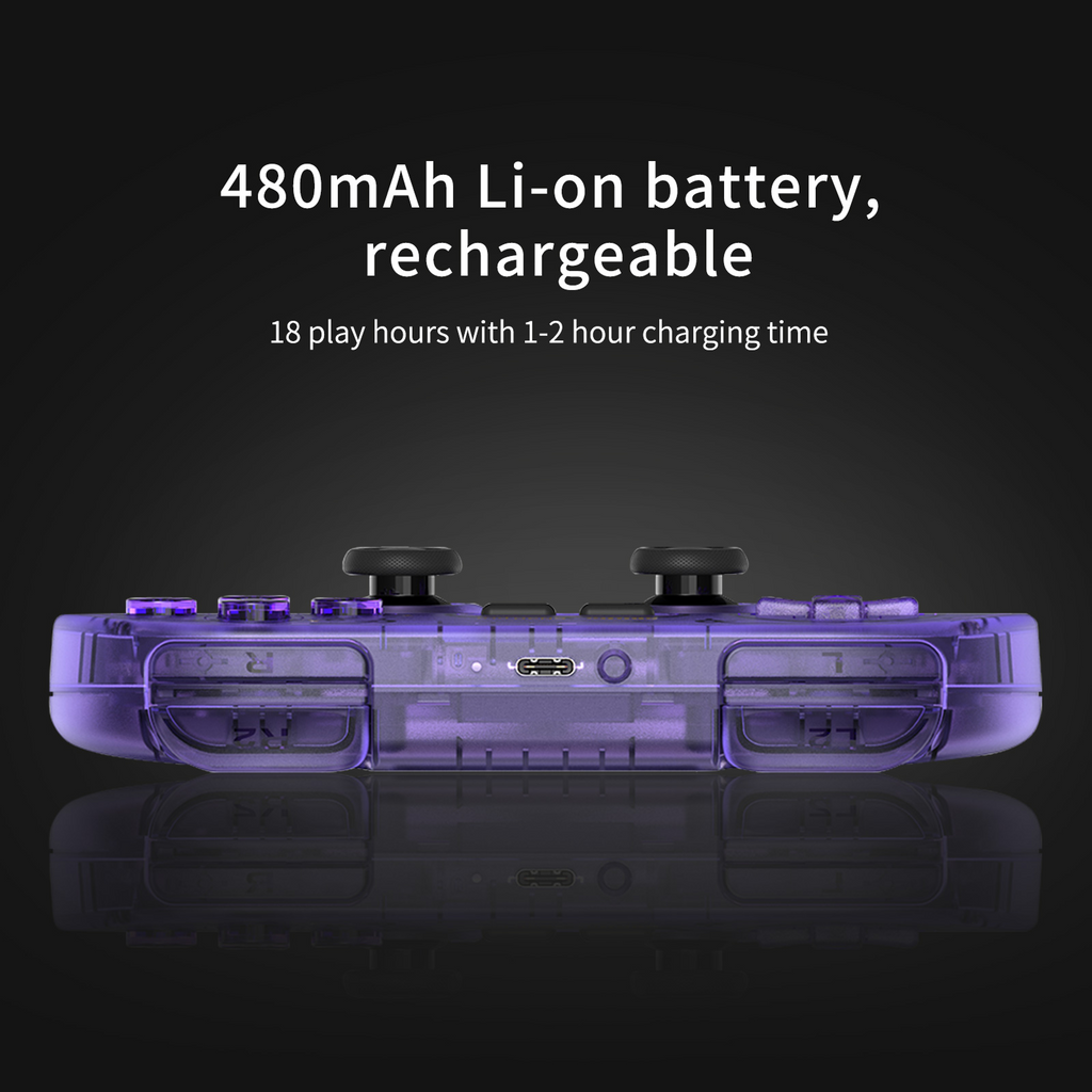 8BitDo SN30 Pro Bluetooth Gamepad - Hall Effect Joystick (80GQ)
