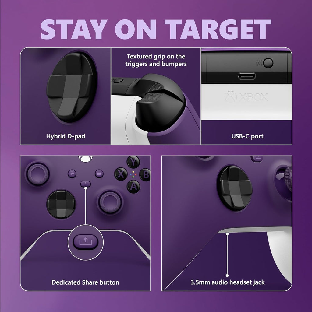 Xbox Wireless Controller - Astral Purple [Xbox One & Xbox Series X Accessory]