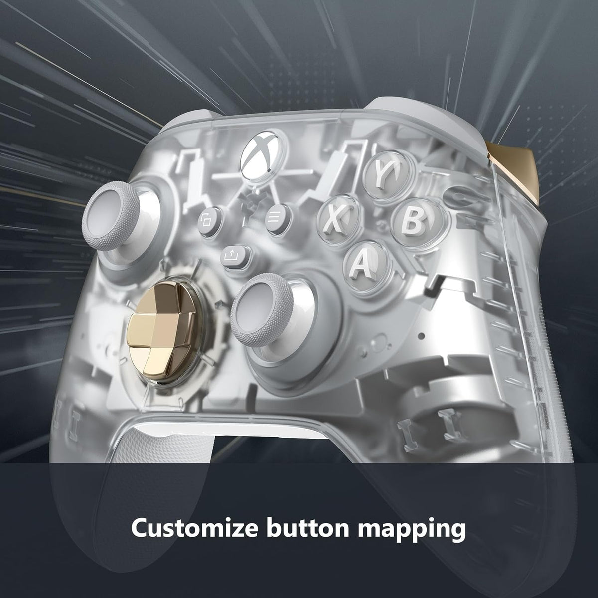 Xbox Wireless Controller - Ghost Cipher Special Edition [Xbox One & Xbox Series X Accessory]