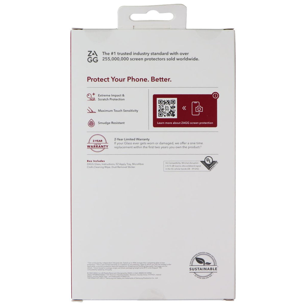 ZAGG Glass Screen Protector for Samsung Galaxy A33 5G