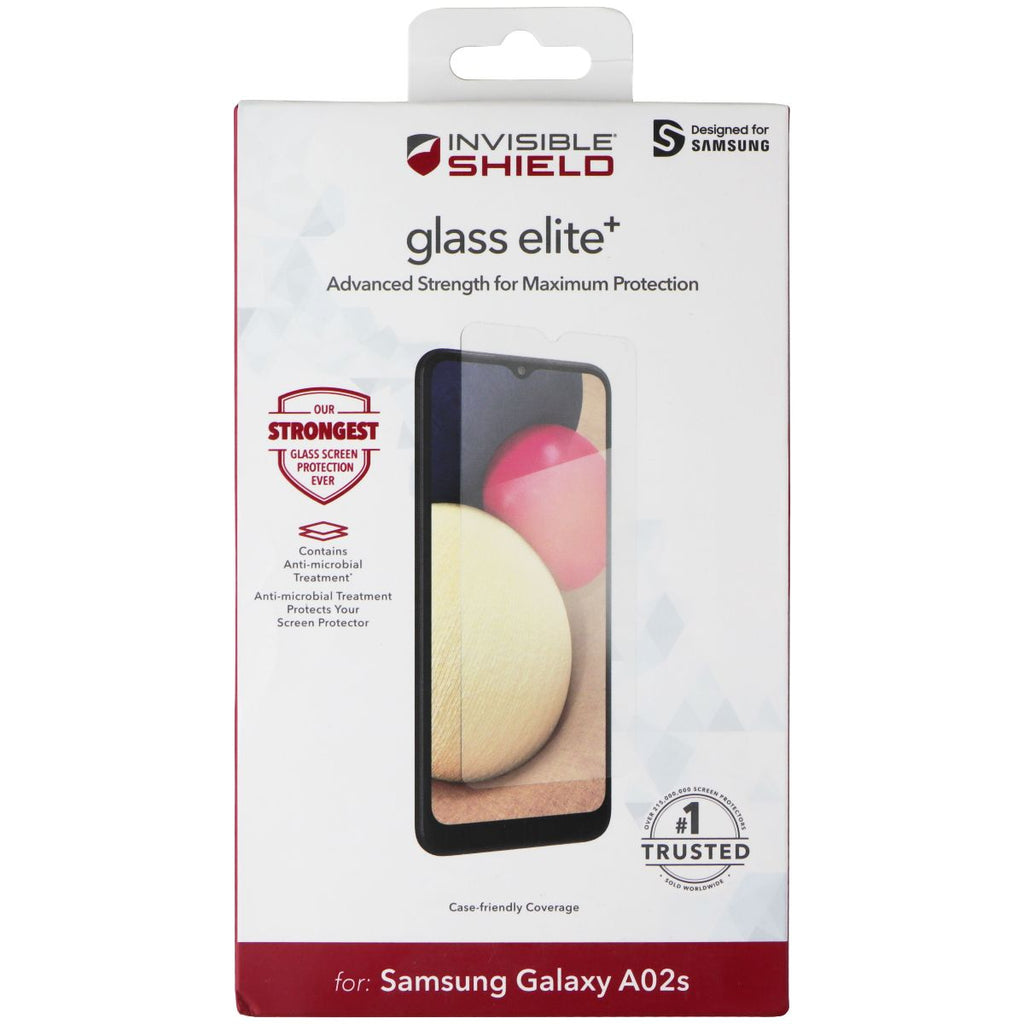 ZAGG InvisibleShield (Glass Elite+) Tempered Glass for Galaxy A02s - Clear