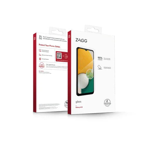 ZAGG Samsung A13 Glass+ Glass Screen Protector Clear